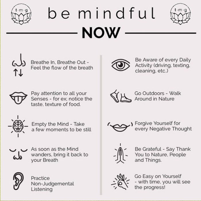 Mindfulness exercises for beginners